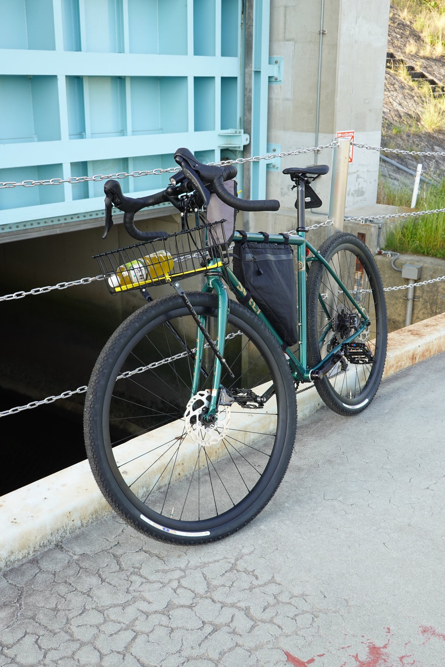 中古 前後セット Panaracer GRAVELKING X1 700×45C ブラック TLR グラベルタイヤ パナレーサー グラベルキングX1