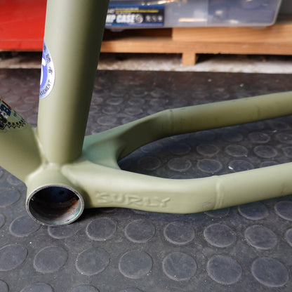 SURLY クランパス フレーム＆フォークセット 中古｜初代モデル｜再塗装済み MTB フレーム Mサイズ（適応身長170cm前後）