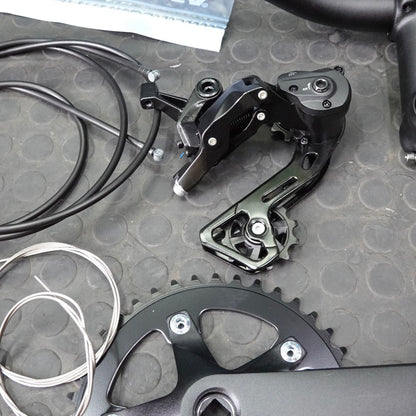 【サーリープリアンブル純正パーツ一式】完成車から取り外したお得なパーツセット販売｜Surly Preamble Flat Bar - Skyrim Blue