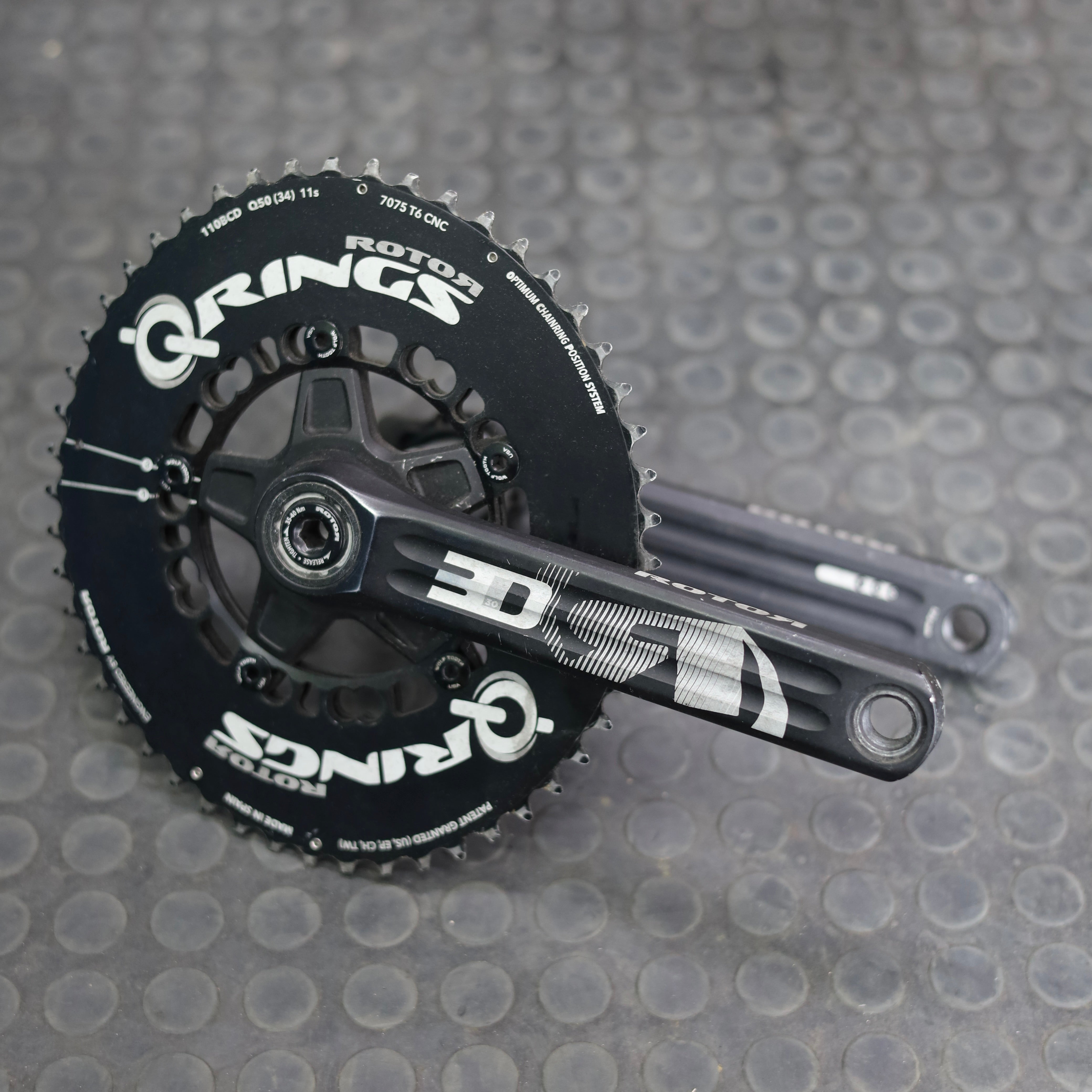 私物中古】ROTOR inpower 3D クランク 50/34T 175mm – エレファントサイクル