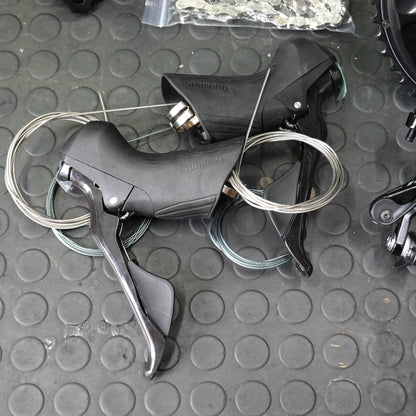 未使用 SHIMANO 105 R7000 2×11速 コンポーネントセット ブラック ST-R7000/BR-R7000/FD-R7000/RD-R7000 箱なし