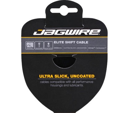 Jagwire Elite Polished Ultra-Slick シフトインナーケーブル シマノ対応 ステンレス JGW CBS03800 ジャグワイヤー シフトケーブル ロード MTB