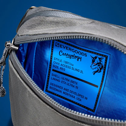 EVERGOODS CIVIC ACCESS SLING 2L Kludde Edition ULTRA 200tx 防水 軽量 限定 スリングバッグ ボディバッグ エバーグッズ CAS2