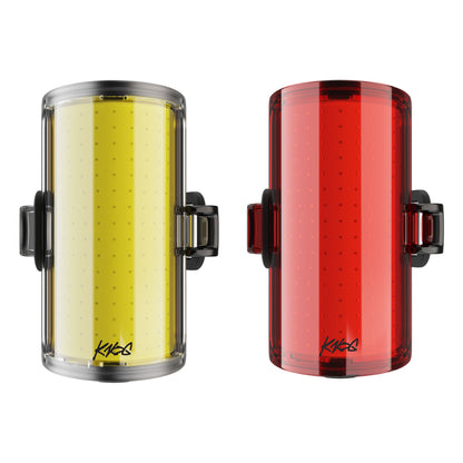 knog COBBER REFLEX TWINPACK ノグ コバー リフレックス ツインパック 前後ライトセット 330°視認性 USB充電 IP防水 チルト機能 アラート機能 オート機能 自転車ライト