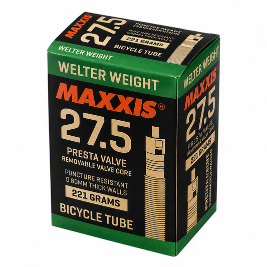MAXXIS マキシス MXS ウェルターウエイト チューブ TIT15038 27.5×2.0-3.0 仏式 48mm 自転車チューブ MTB