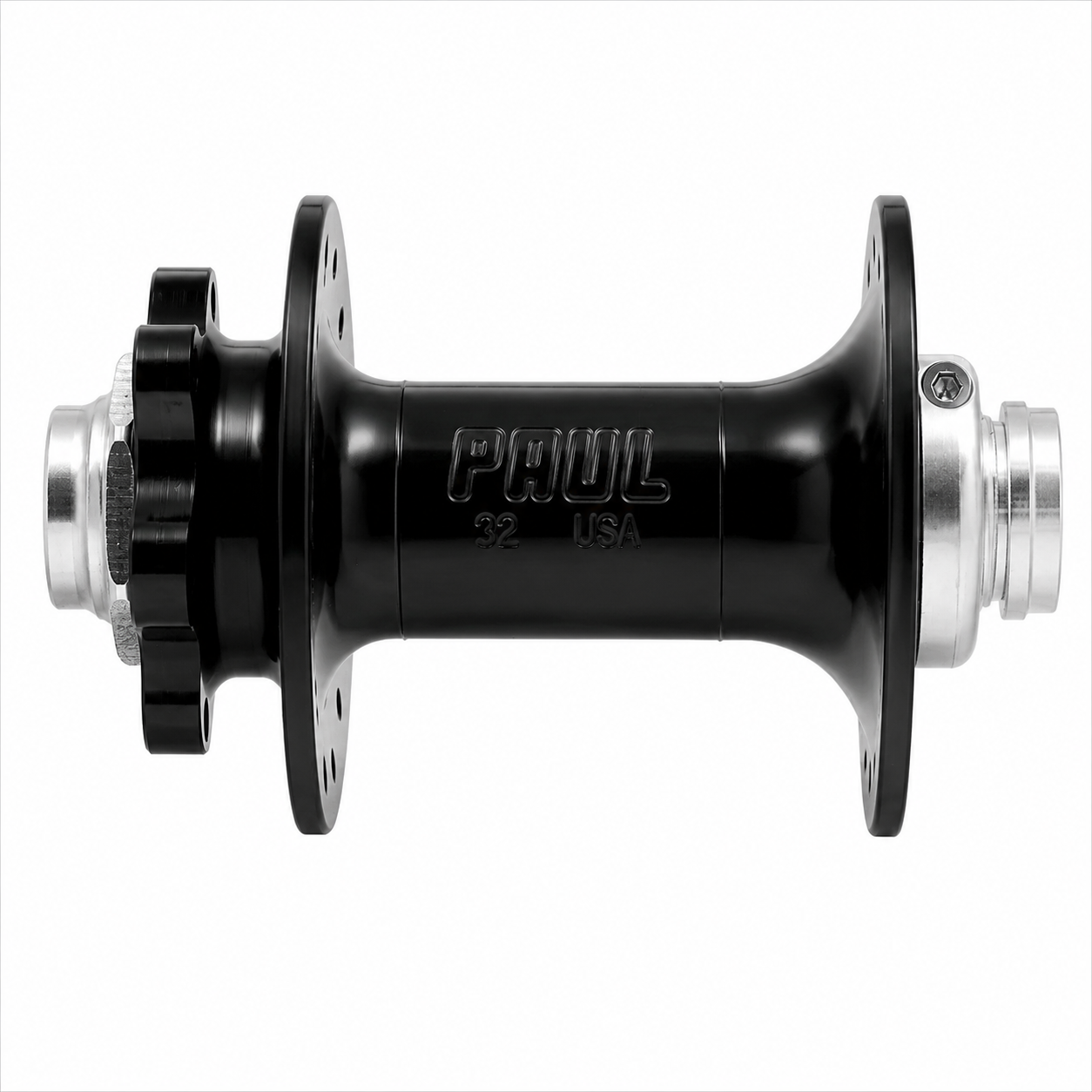 PAUL 15mm BOOST DISC FHUB 110mm フロントハブ ブラック 32H BOOST規格 Surly Krampus Karate Monkey対応 ポール
