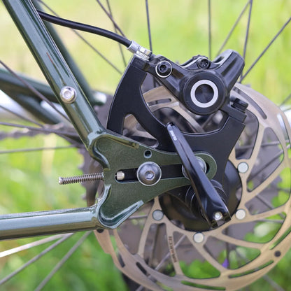 【私物中古】narifuri CF01 Ver 2（Clear Olive）Lサイズ　フレーム＋フォーク