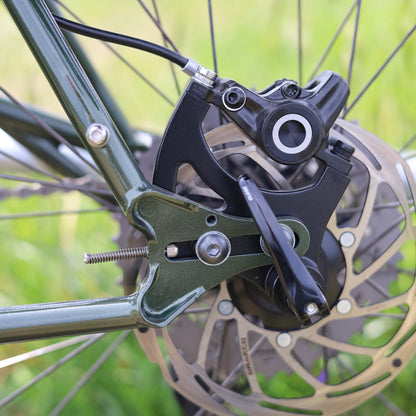 【私物中古】narifuri CF01 Ver 2 ClearOlive フレーム/フォークのみ