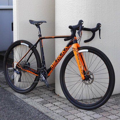 【委託販売・中古】 エディ・メルクス Eeklo70  スルーアクスル／フラットマウント化 フルカーボンCXバイク ele1645