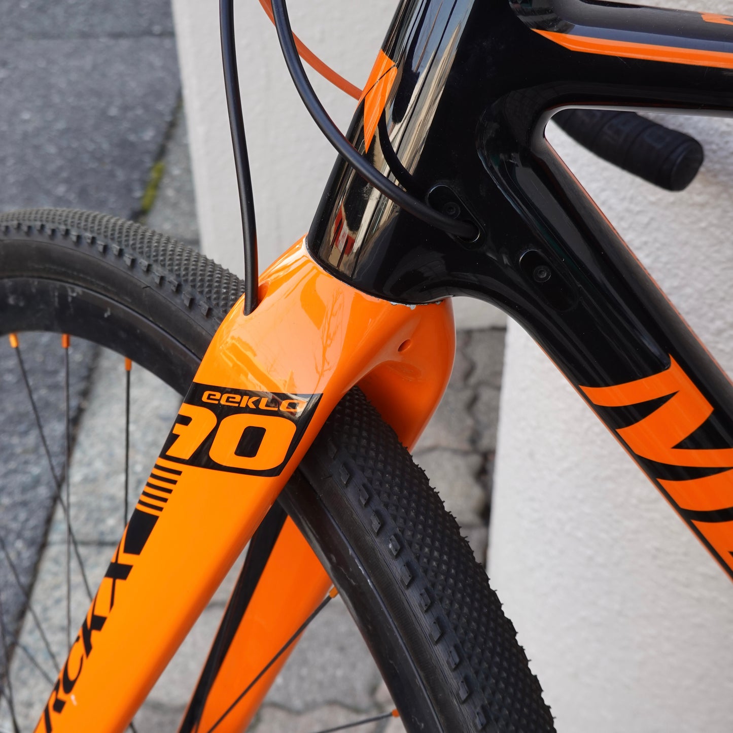 【委託販売・中古】 エディ・メルクス Eeklo70  スルーアクスル／フラットマウント化 フルカーボンCXバイク ele1645