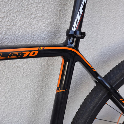 【委託販売・中古】 エディ・メルクス Eeklo70  スルーアクスル／フラットマウント化 フルカーボンCXバイク ele1645