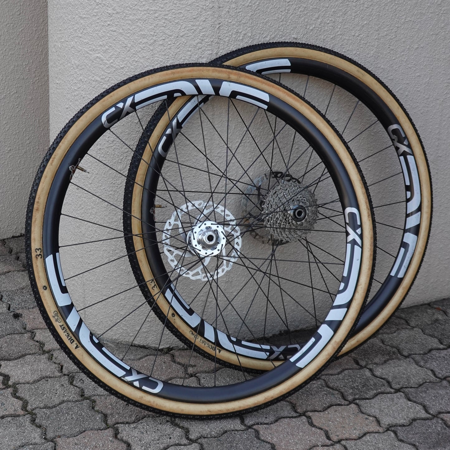【中古】ENVE CX × CHRIS KING R45 ディスク ホイールセット 前後｜シクロクロス・グラベル対応｜定価約40万円｜送料無料 ele1643