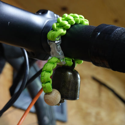 エレファントサイクル オリジナル トレンディベル｜自転車用ベル・熊鈴｜消音機能付き｜フラット／ドロップ対応 ele1644