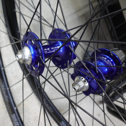 【クリスキング R45 × ベロシティ イルロン 700C ホイールセット 前後】