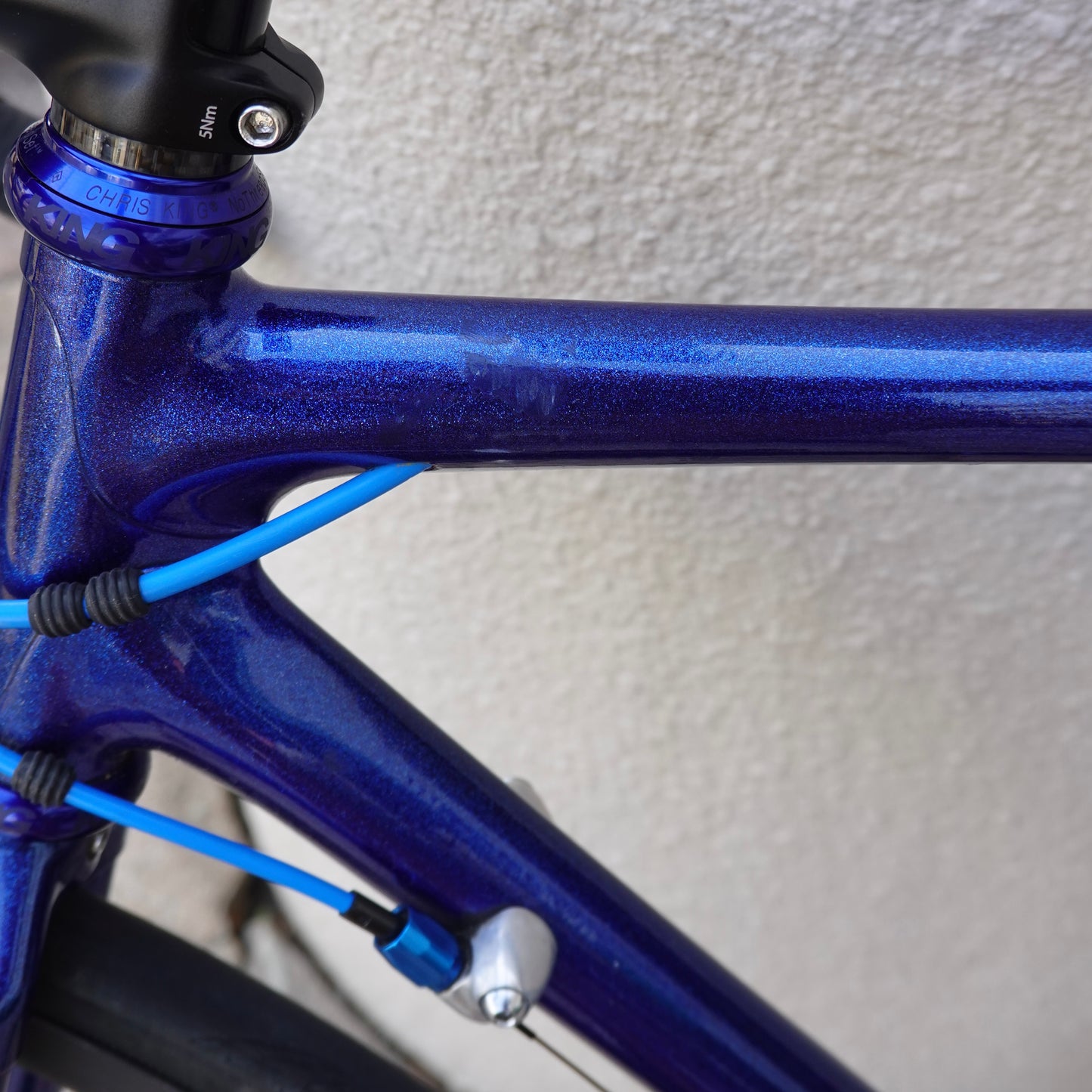 【委託販売・中古】BRIDGESTONE ANCHOR RNC7 530サイズ ネオコット クロモリロード｜再塗装ベースにもおすすめ｜全国発送可 ele1682