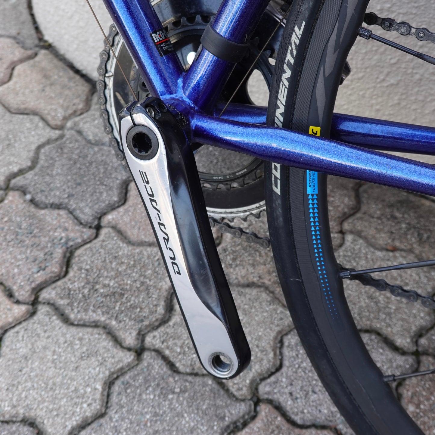 【委託販売・中古】BRIDGESTONE ANCHOR RNC7 530サイズ ネオコット クロモリロード｜再塗装ベースにもおすすめ｜全国発送可 ele1682