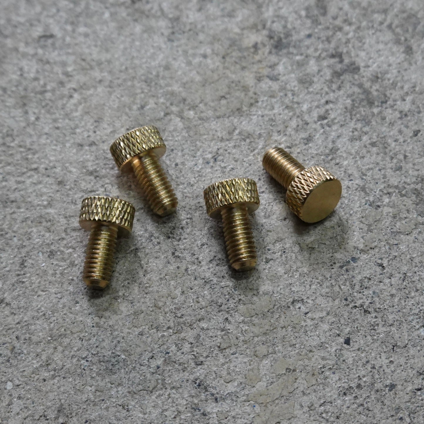 【DIGINN】真鍮製アイレット用ボルト 4本セット M5×10mm フレーム・フォーク用 カスタムパーツ 自転車用 ele1688