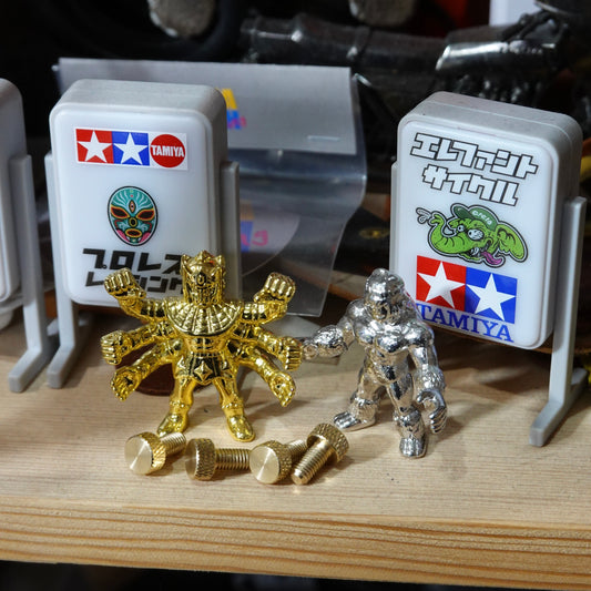 【DIGINN】真鍮製アイレット用ボルト 4本セット M5×10mm フレーム・フォーク用 カスタムパーツ 自転車用