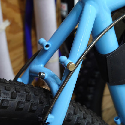 【DIGINN】真鍮製アイレット用ボルト 4本セット M5×10mm フレーム・フォーク用 カスタムパーツ 自転車用 ele1688