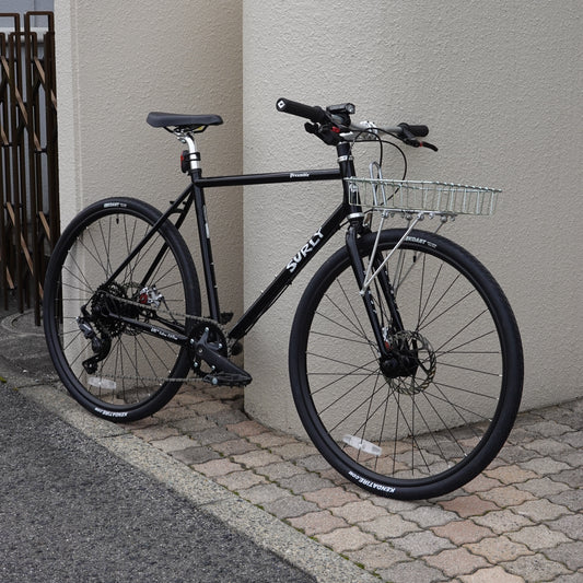 SURLY PREAMBLE Sサイズ 中古 美品 カスタム車 ブラックペイント ライト・カギ・ペダル付