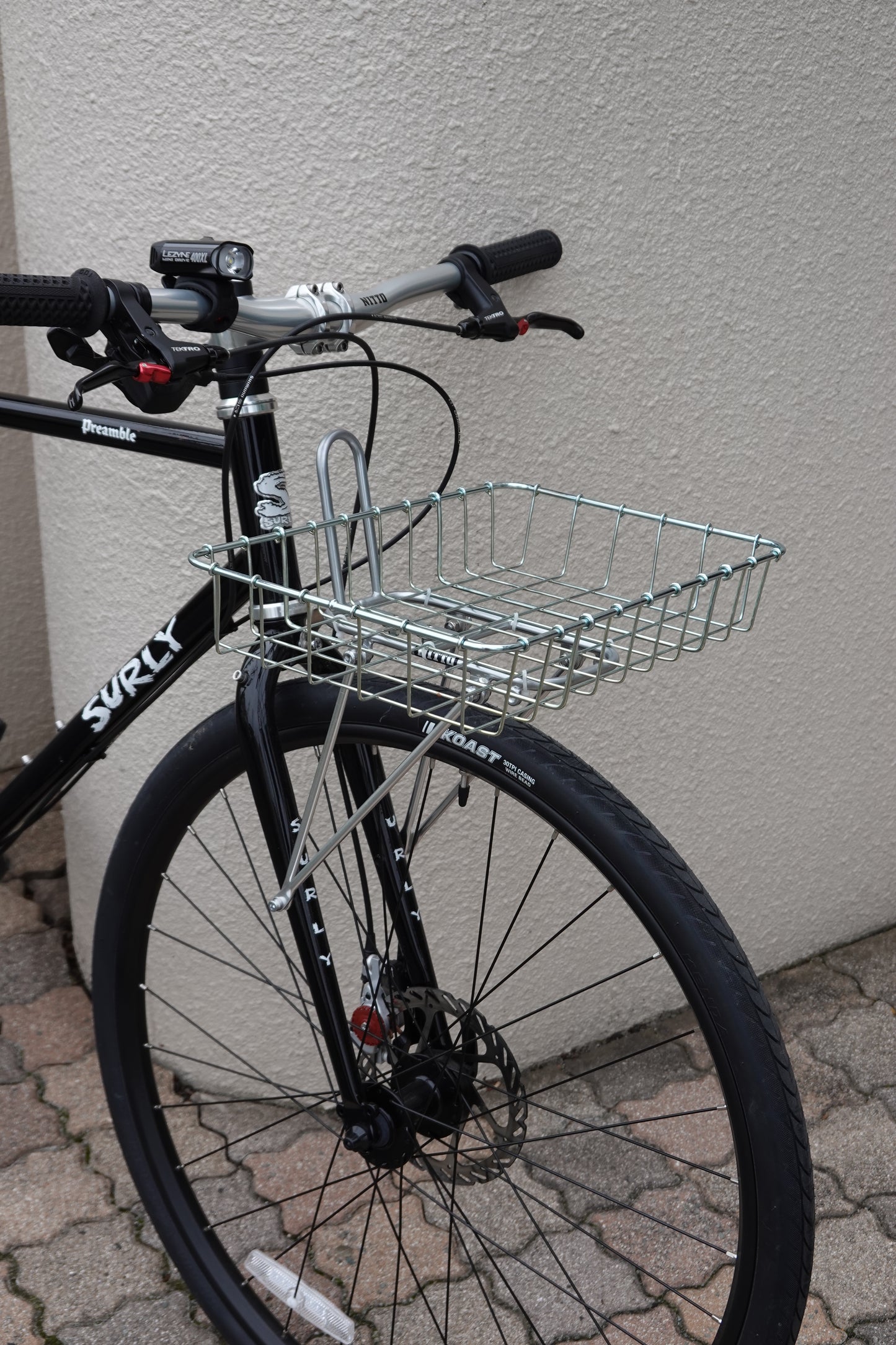 SURLY PREAMBLE Sサイズ 中古 美品 カスタム車 ブラックペイント ライト・カギ・ペダル付