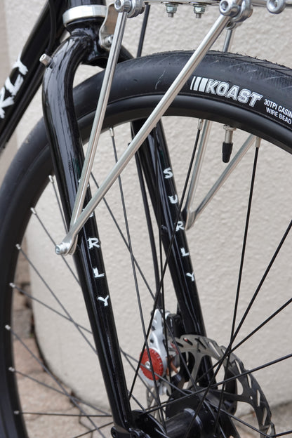 SURLY PREAMBLE Sサイズ 中古 美品 カスタム車 ブラックペイント ライト・カギ・ペダル付