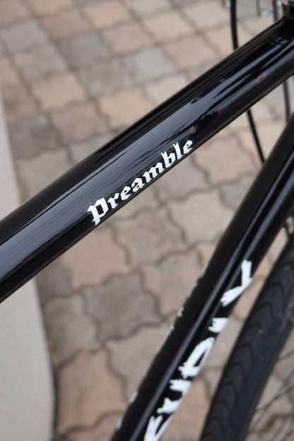 SURLY PREAMBLE Sサイズ 中古 美品 カスタム車 ブラックペイント ライト・カギ・ペダル付