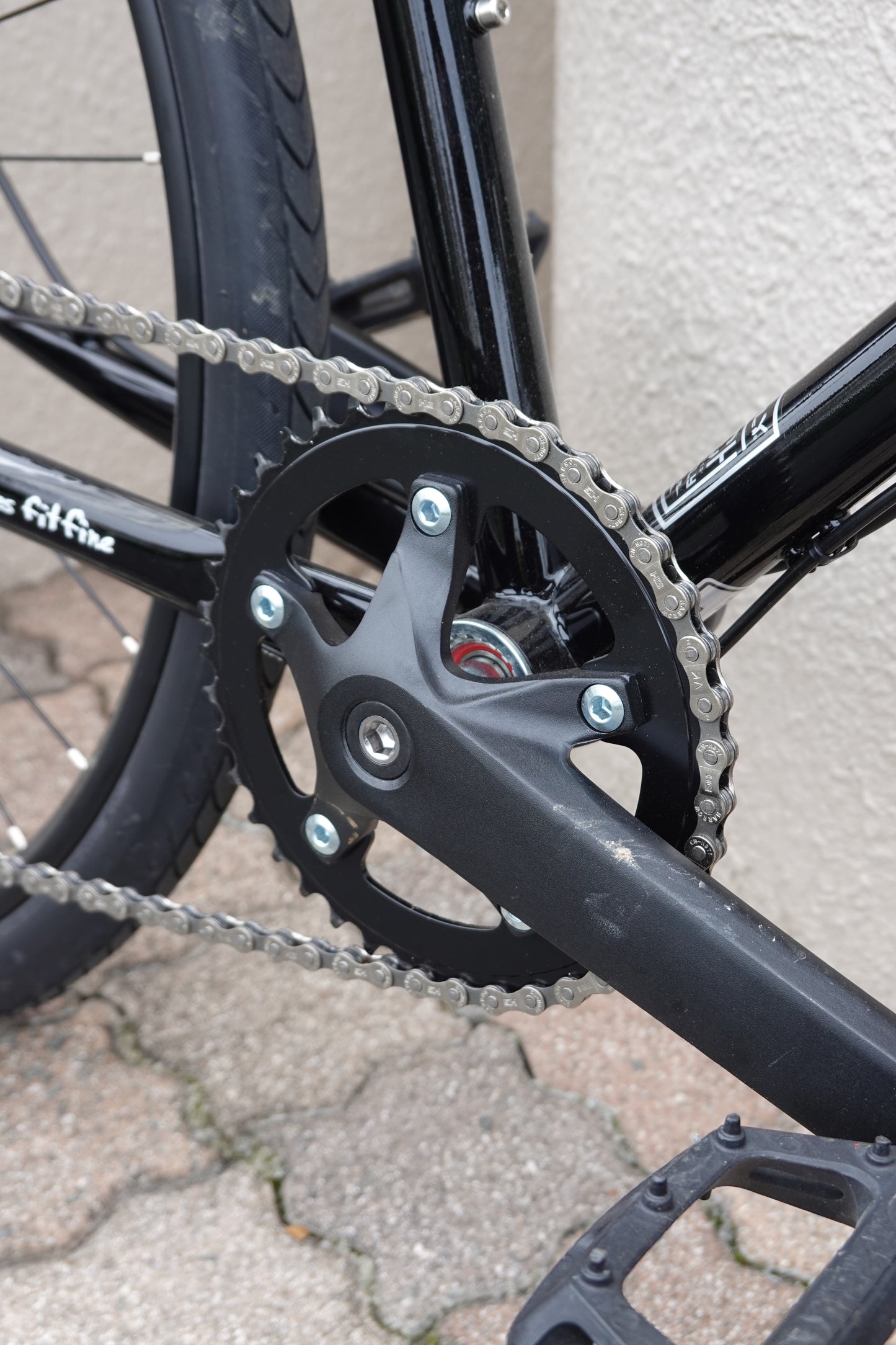 SURLY PREAMBLE Sサイズ 中古 美品 カスタム車 ブラックペイント ライト・カギ・ペダル付