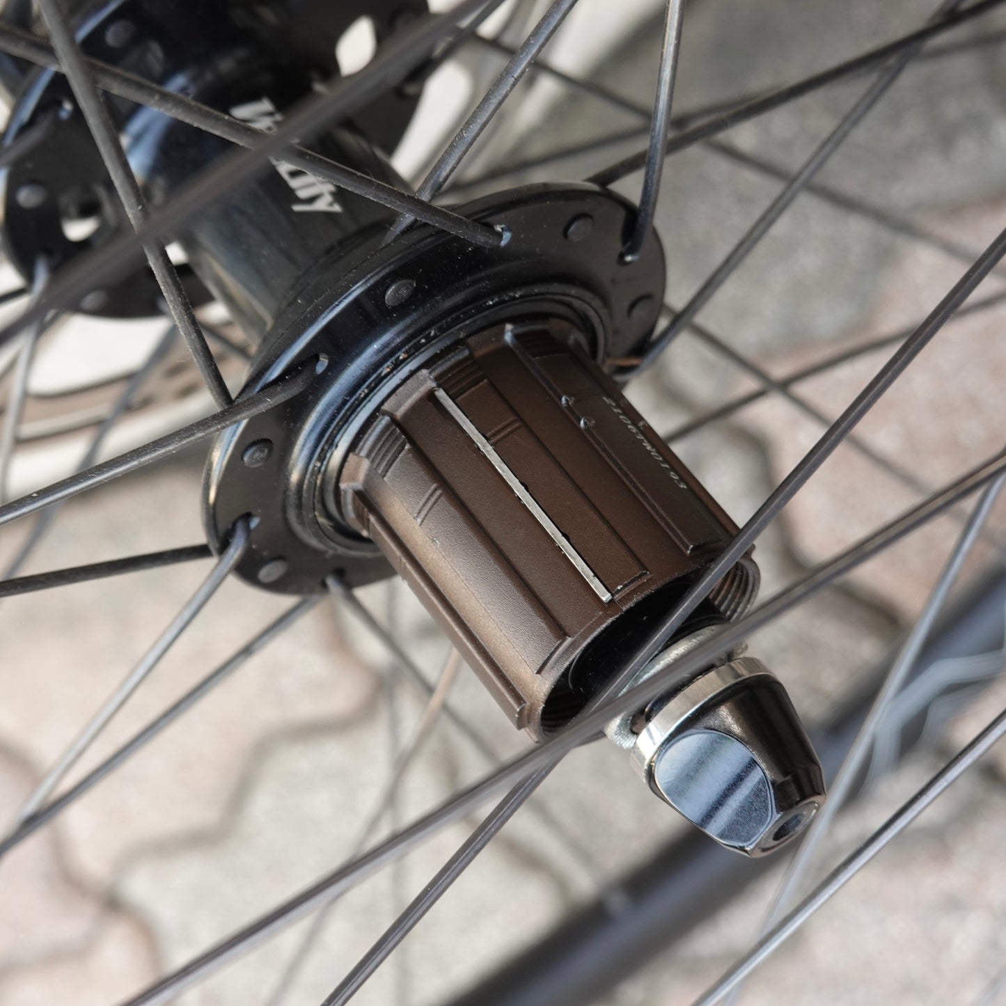 中古ホイール 前後セット VELOCITYハブ EASTONリム ディスクブレーキ クイック対応 700C