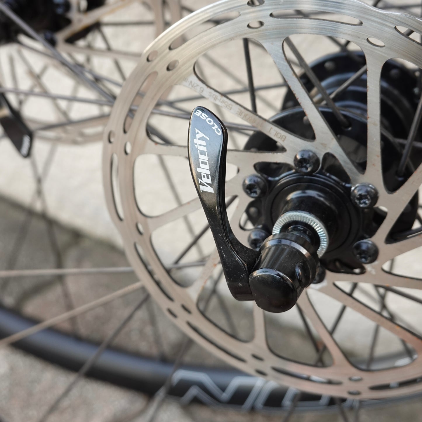 中古ホイール 前後セット VELOCITYハブ EASTONリム ディスクブレーキ クイック対応 700C