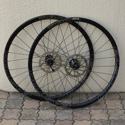 中古ホイール 前後セット VELOCITYハブ EASTONリム ディスクブレーキ クイック対応 700C