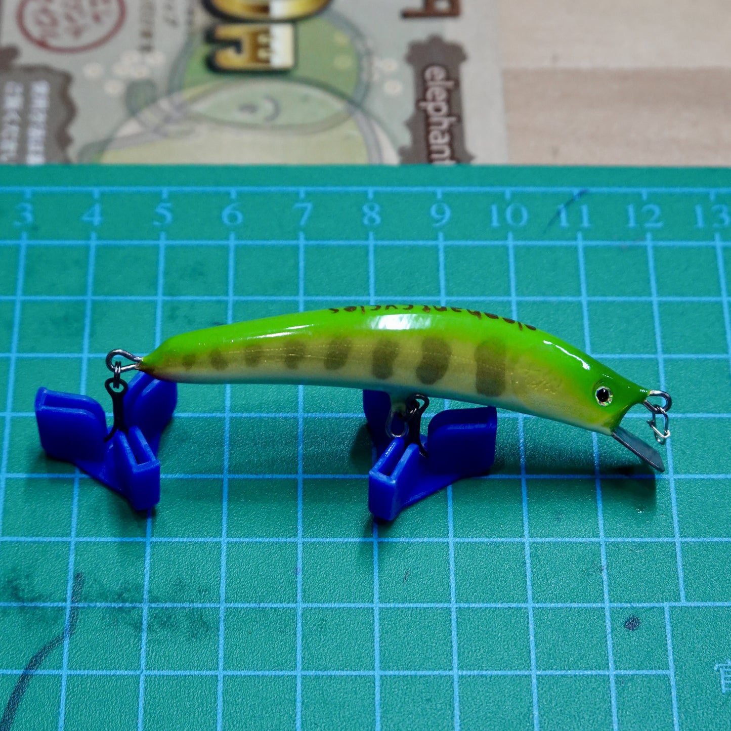 【数量限定】elephant cycles オリジナルミノー by Takiミノー チャートバックベイト