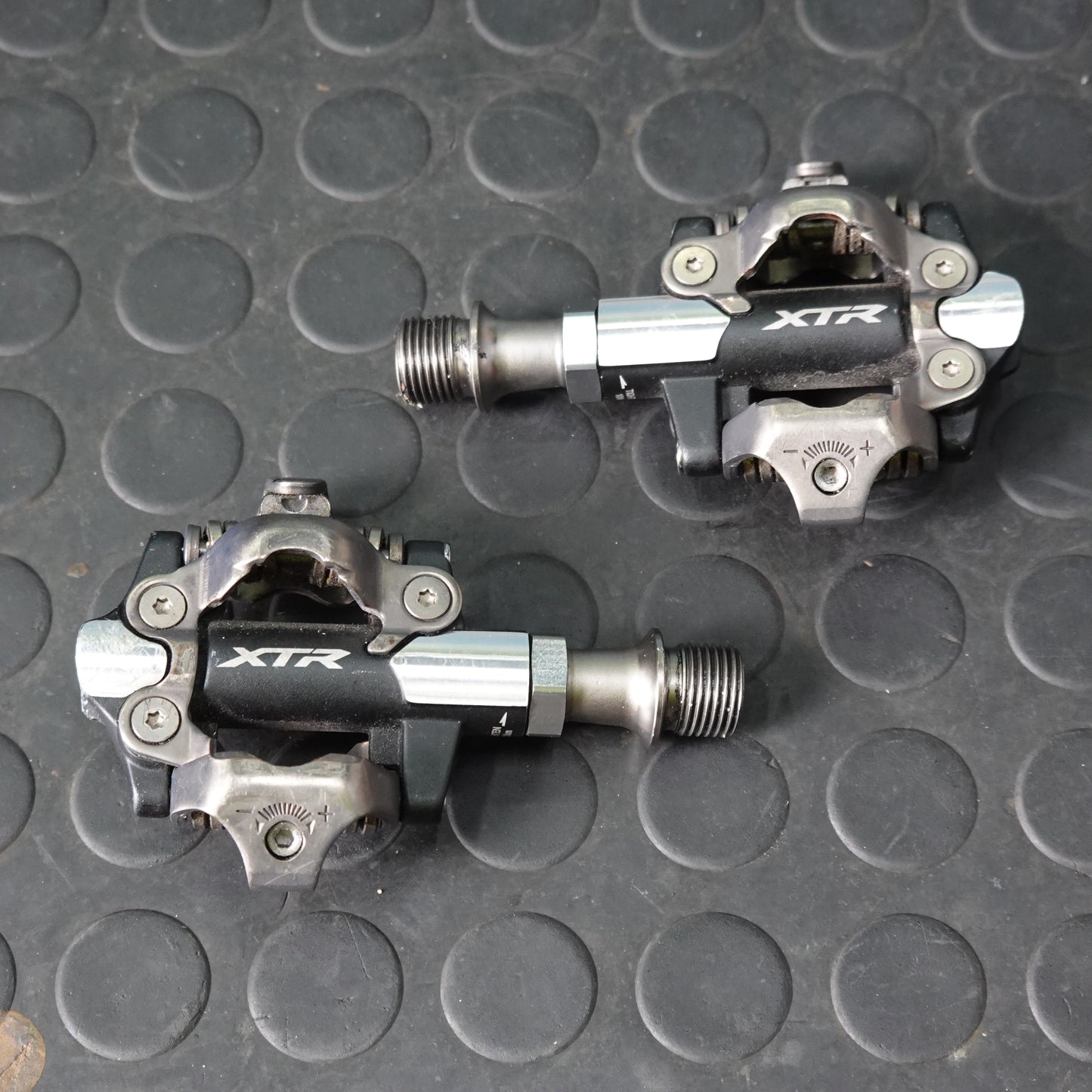 中古 SHIMANO PD-M9100 XTR SPDペダル 左右セット 美品