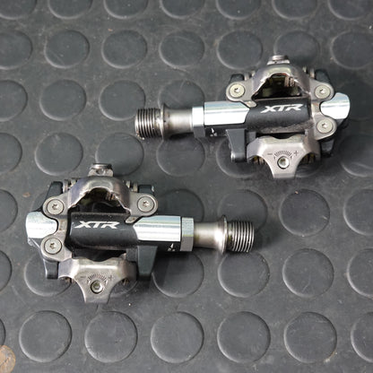 中古 SHIMANO PD-M9100 XTR SPDペダル 左右セット 美品