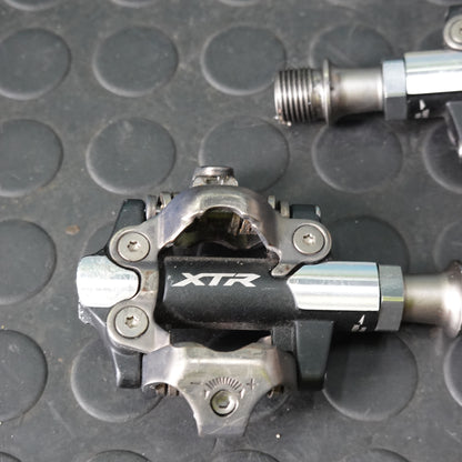 中古 SHIMANO PD-M9100 XTR SPDペダル 左右セット 美品