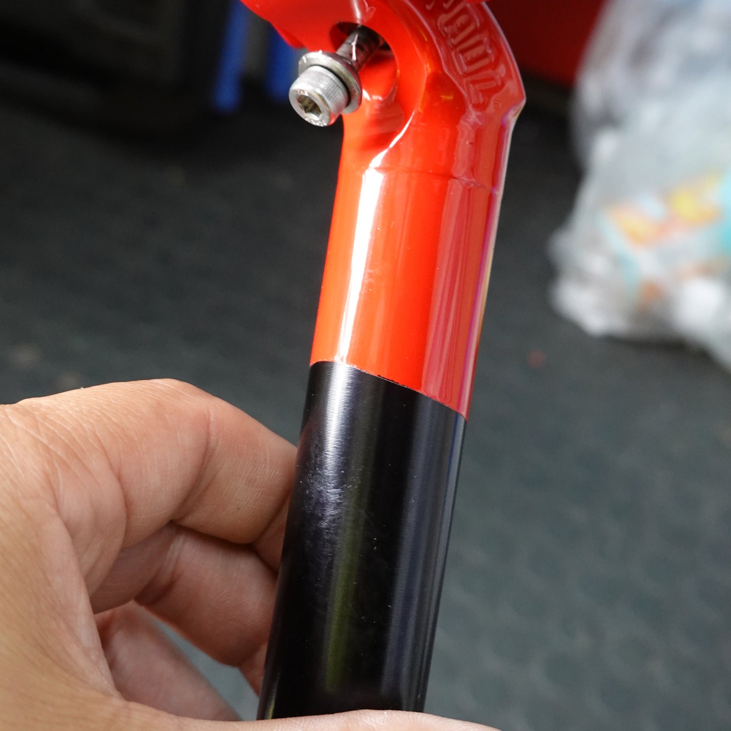 中古 PAUL TALL & HANDSOME SEATPOST 27.2mm BLACK
