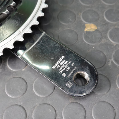 中古 シマノ FC-9000 クランクセット 170mm 50-34T
