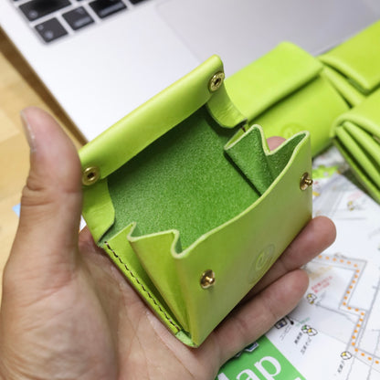 ロゴ付き sempre.leatherdesign コインケース “New Hippo" エレファントサイクル別注モデル