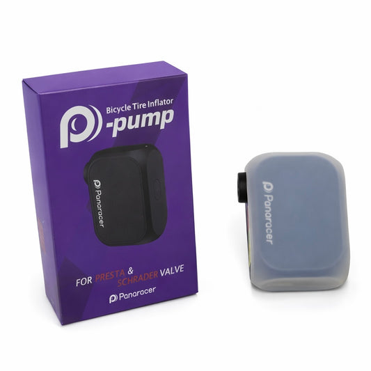 パナレーサー P-pump BEP-01B 自転車専用 電動携帯ポンプ 仏式 米式対応 延長ホース付 700×25C対応 コンパクト電動ポンプ ele1651