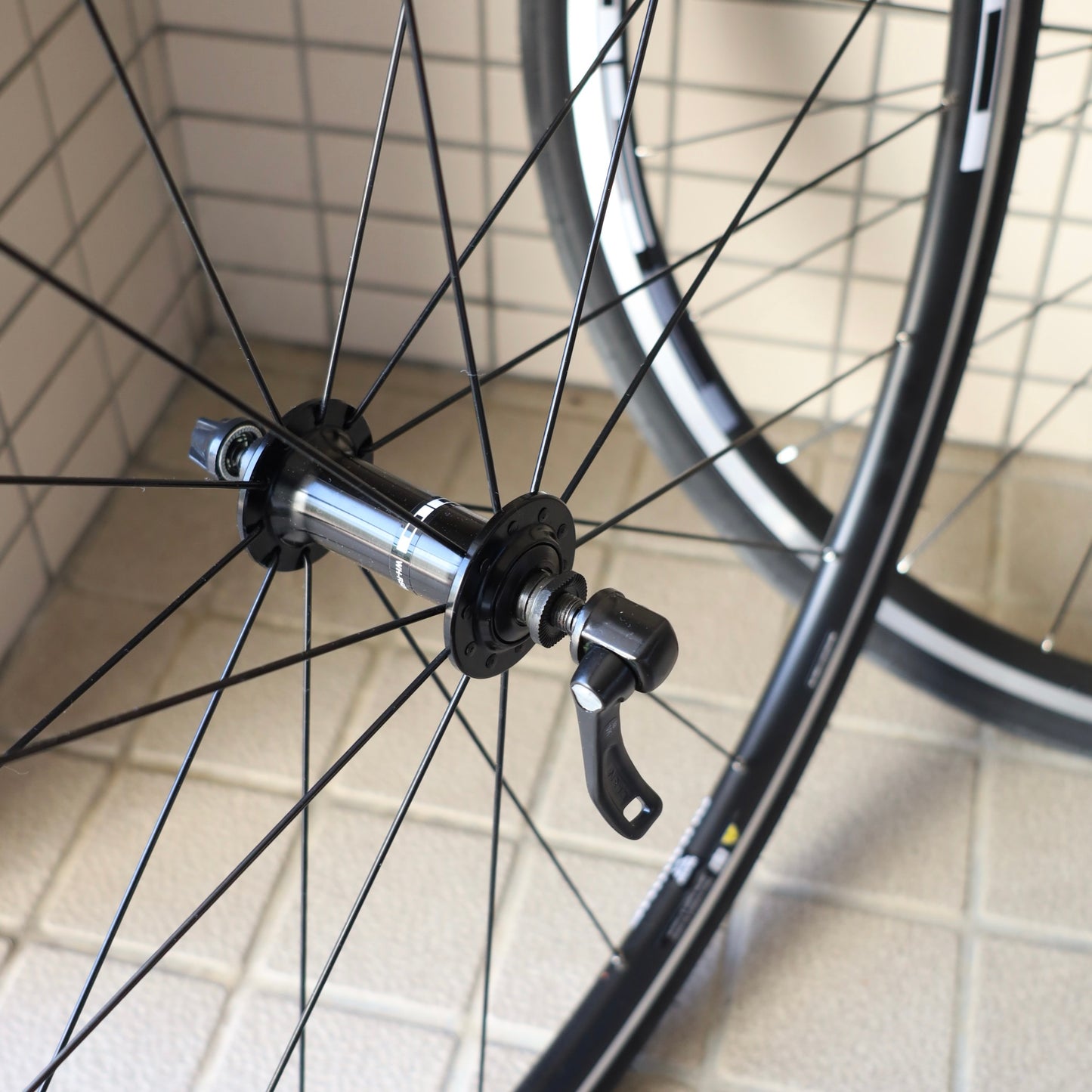 パナソニック完成車外し｜シマノ R501 ホイールセット前後（新品）｜700C リムブレーキ用｜タイヤ・チューブ付き即戦力セット