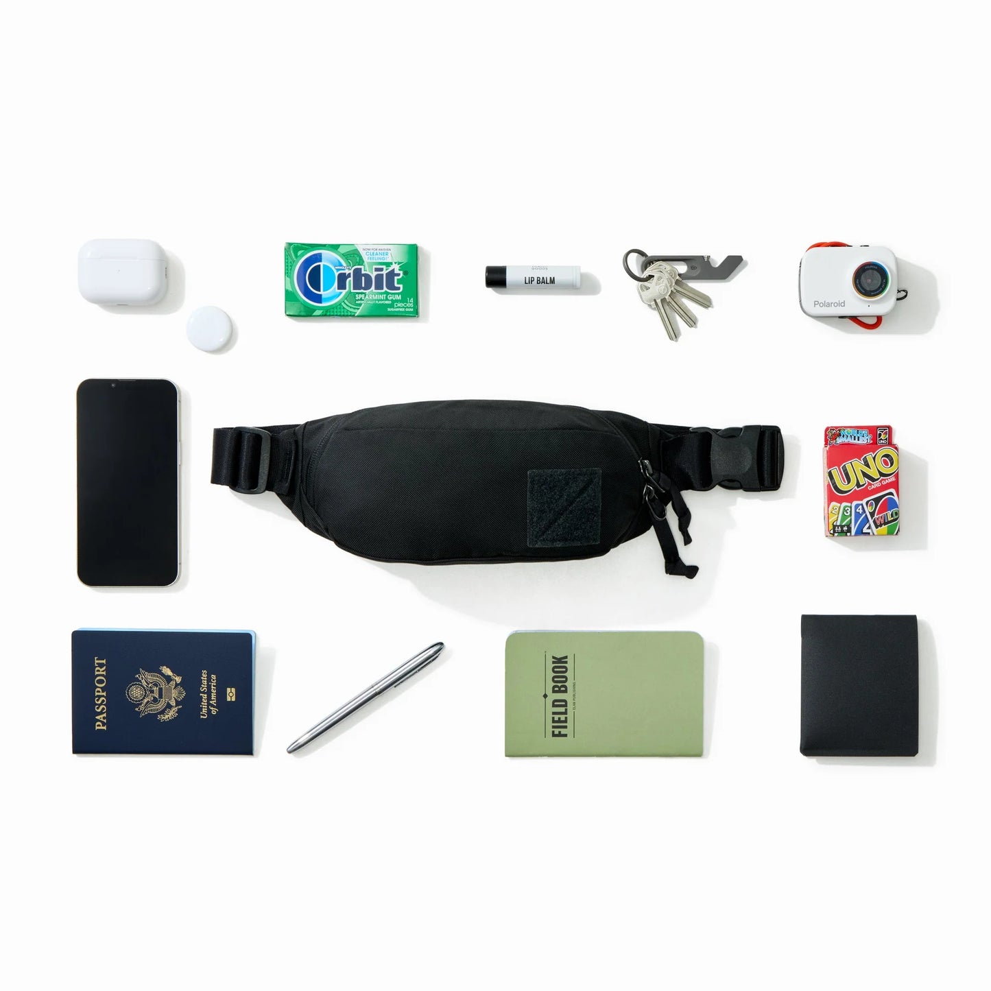 EVERGOODS CIVIC ACCESS SLING 1L CAS1 スリングバッグ ボディバッグ ショルダーバッグ 1L 軽量 撥水 メンズ レディース ブラック