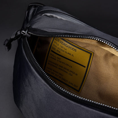 EVERGOODS CIVIC ACCESS SLING 2L - X-PAC  限定X-PAC仕様 耐久性・防水性を高めたプレミアムスリングバッグ