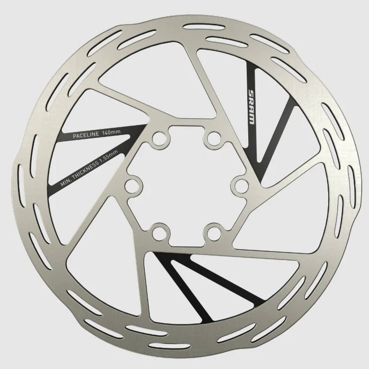 SRAM Paceline Rotor 160mm 2枚セット 6ボルト ディスクブレーキローター スラム パックライン ローター eTap AXSデザイン