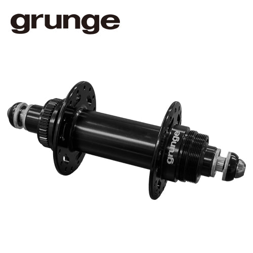 grunge（グランジ）シングルスピードハブ 135mm 32H ブラック｜リアハブ｜シングル化・ホイール組に最適