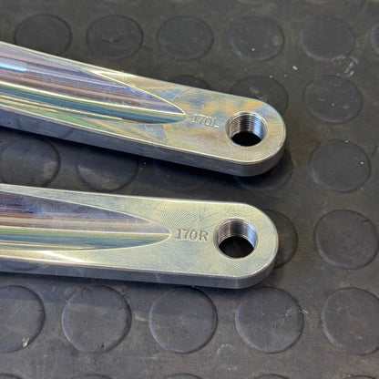 【中古】WHITE INDUSTRIES VBC クランクセット 170mm