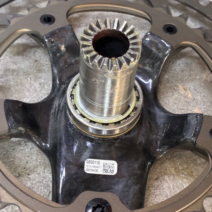 中古　美品 CAMPAGNOLO（カンパニョーロ） SUPER RECORD クランクセット  歯数：50-34T クランク長：170mm