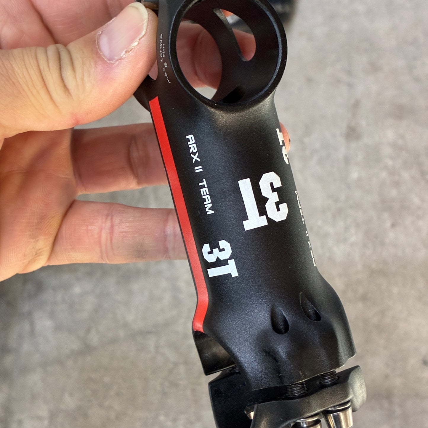 中古美品　3T ARX2 TEAM ステム　90mm