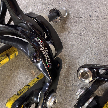 中古　並品 CAMPAGNOLO（カンパニョーロ） SUPER RECORD Skeleton ブレーキキャリパー（11速世代） 前後セット