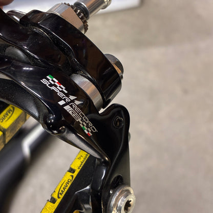 中古　並品 CAMPAGNOLO（カンパニョーロ） SUPER RECORD Skeleton ブレーキキャリパー（11速世代） 前後セット