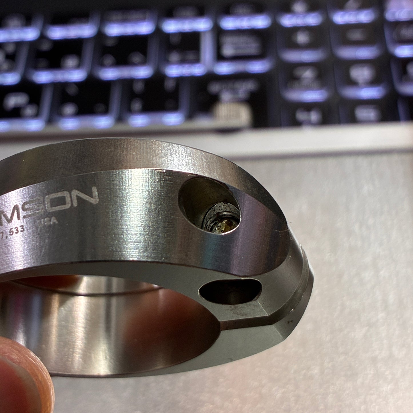 中古　美品　THOMSON（トムソン）SEATPOST COLLAR 34.9ｍｍ シートポストクランプ